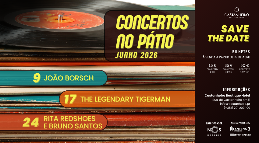 Concerto no Pátio return to Castanheiro Boutique Hotel